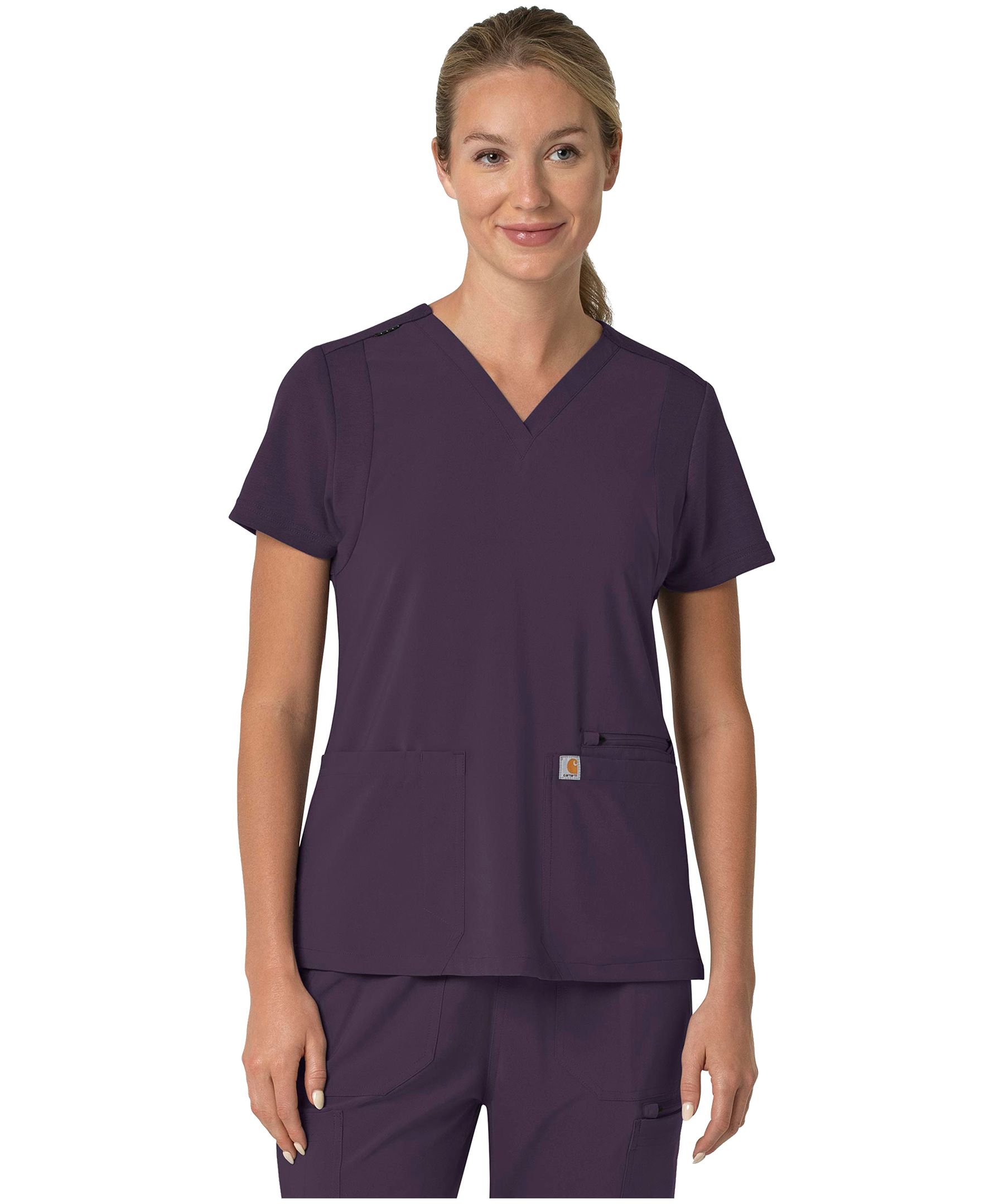 Carhartt Women's Cross Flex Modern Fit Scrub Top