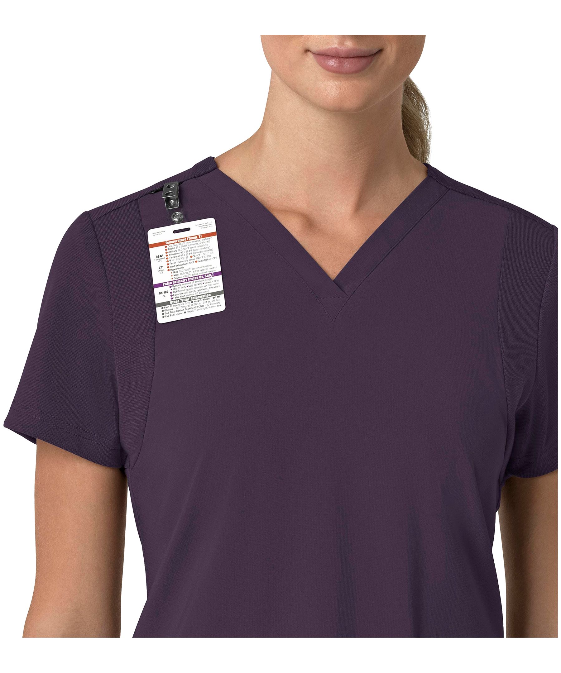 Carhartt Women's Cross Flex Modern Fit Scrub Top