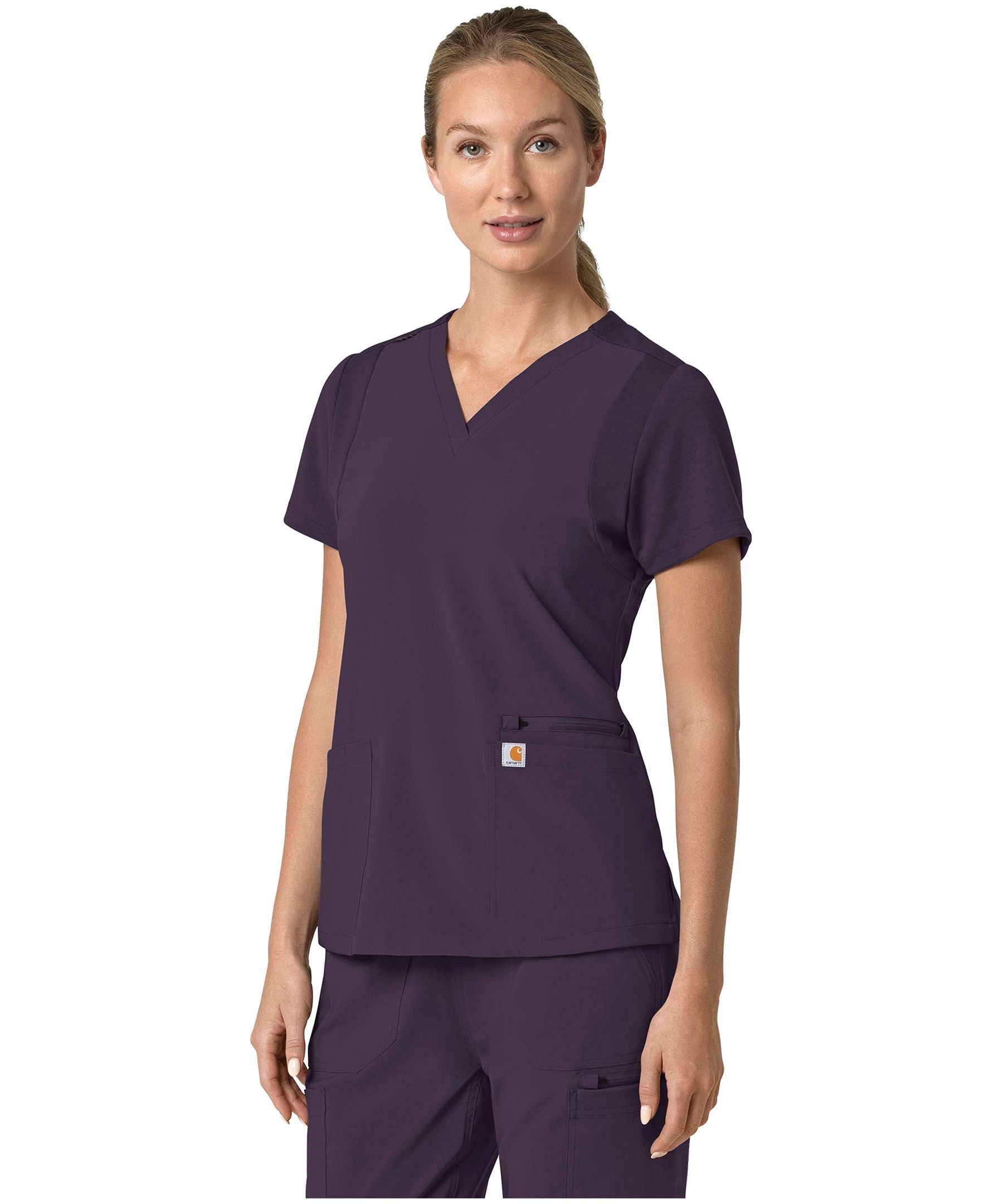 Carhartt Women's Cross Flex Modern Fit Scrub Top