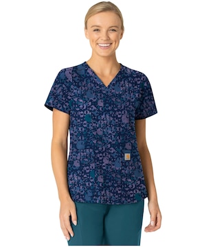Haut d'uniforme médical de coupe moderne pour femmes, Cross Flex, Carhartt