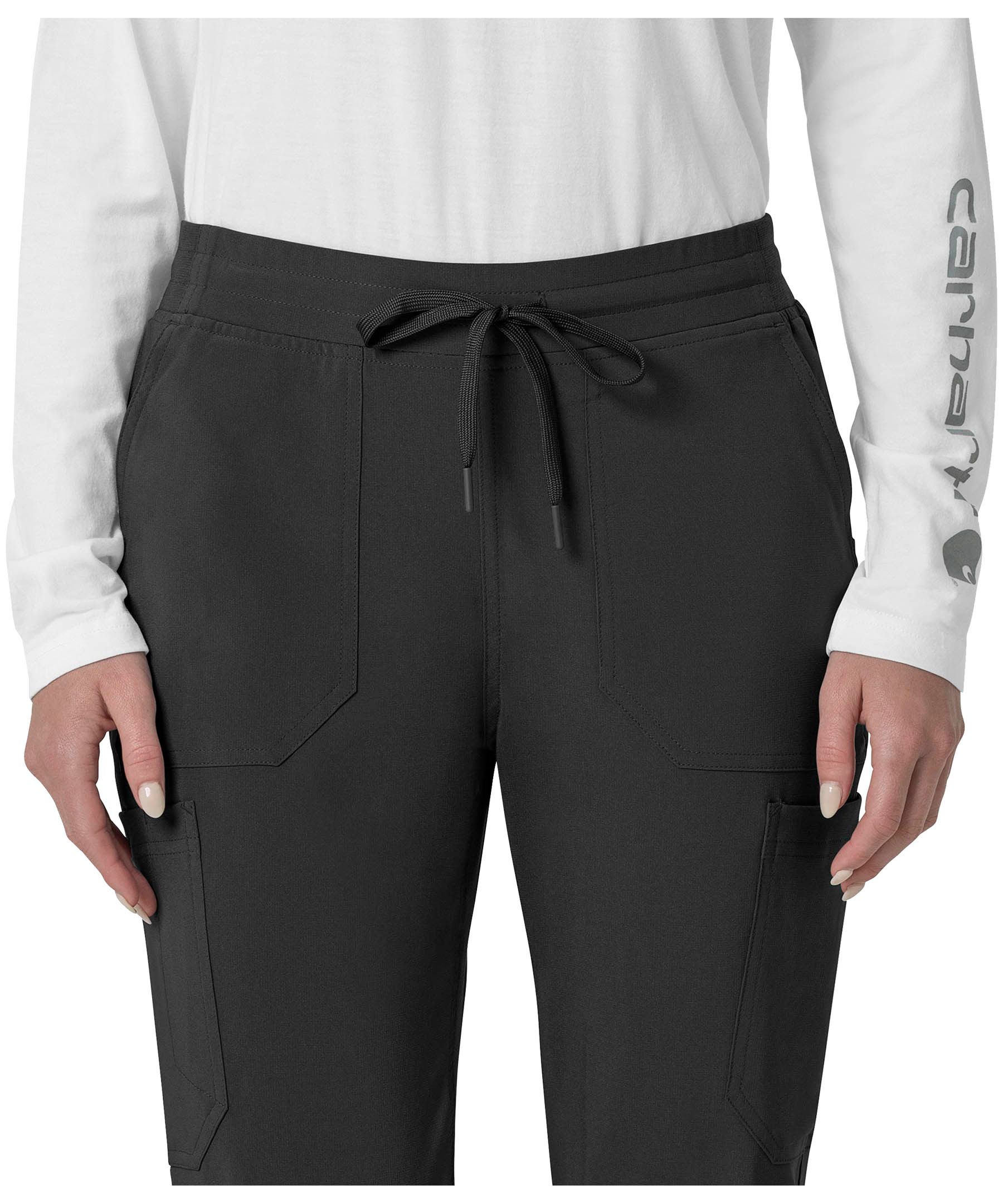 Pantalon d’uniforme médical cargo de style jogging et de coupe moderne pour femmes, Cross Flex, Carhartt