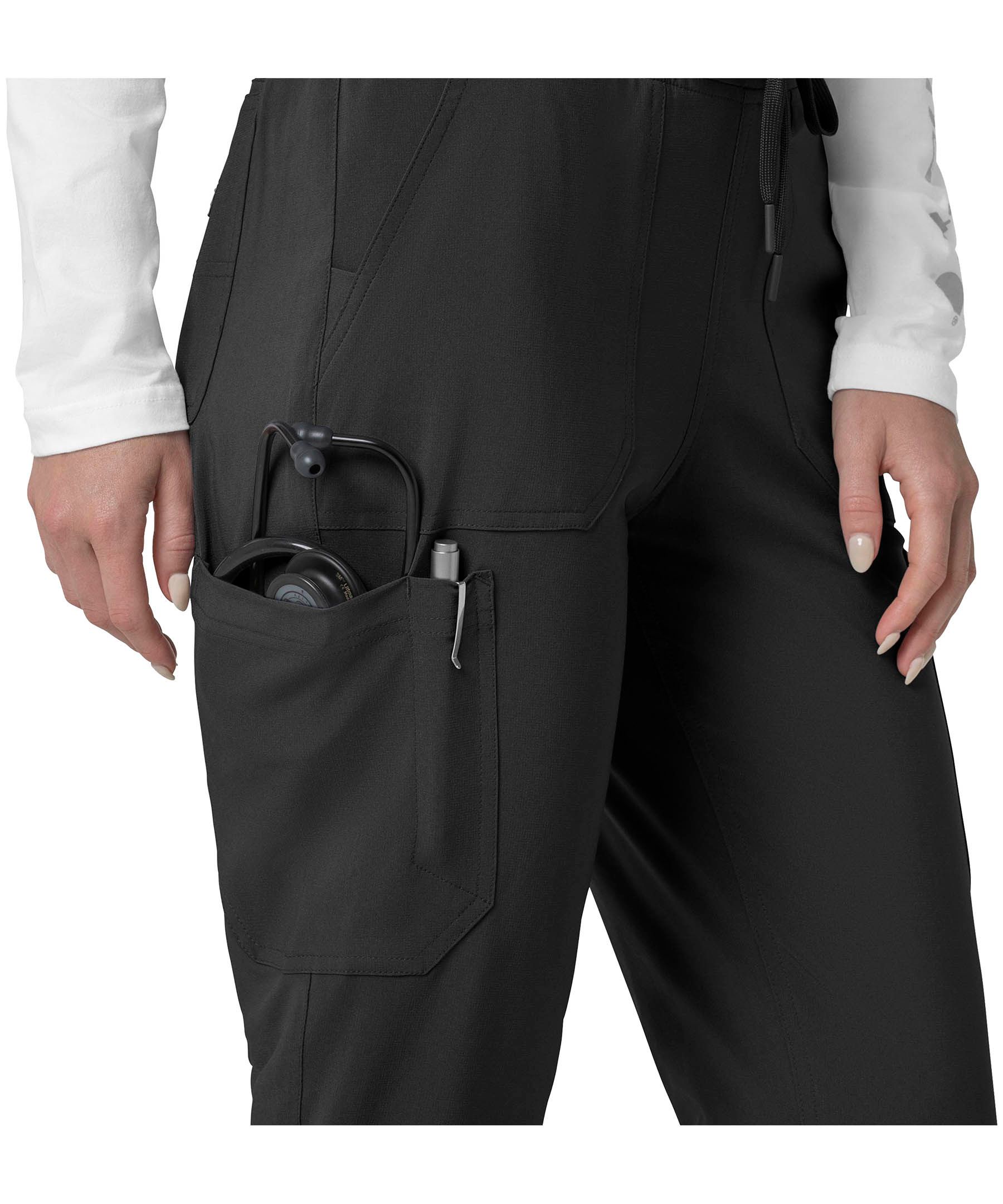 Pantalon d’uniforme médical cargo de style jogging et de coupe moderne pour femmes, Cross Flex, Carhartt