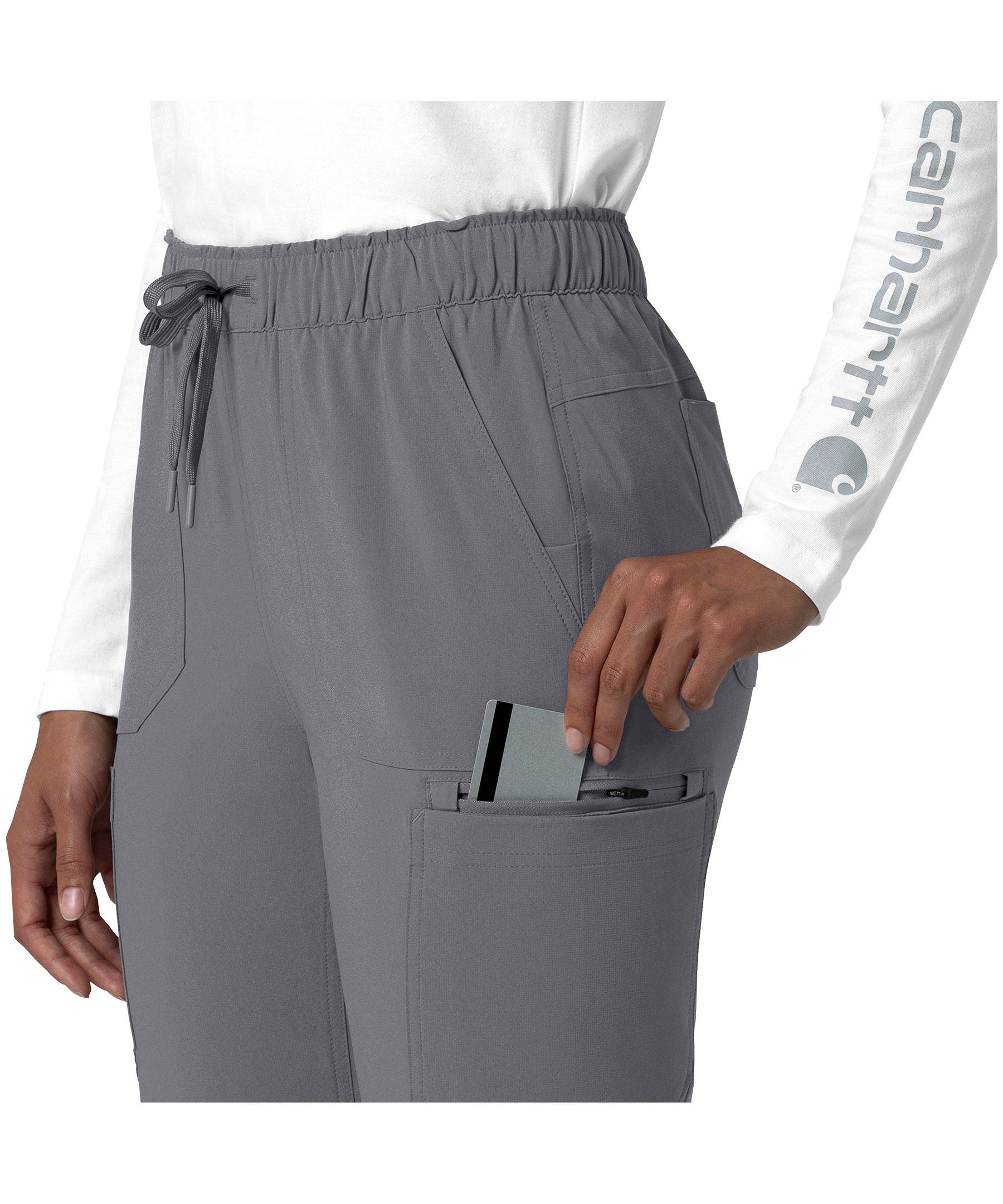 Carhartt Women's Cross Flex Modern Fit Straight Let Scrub Pants