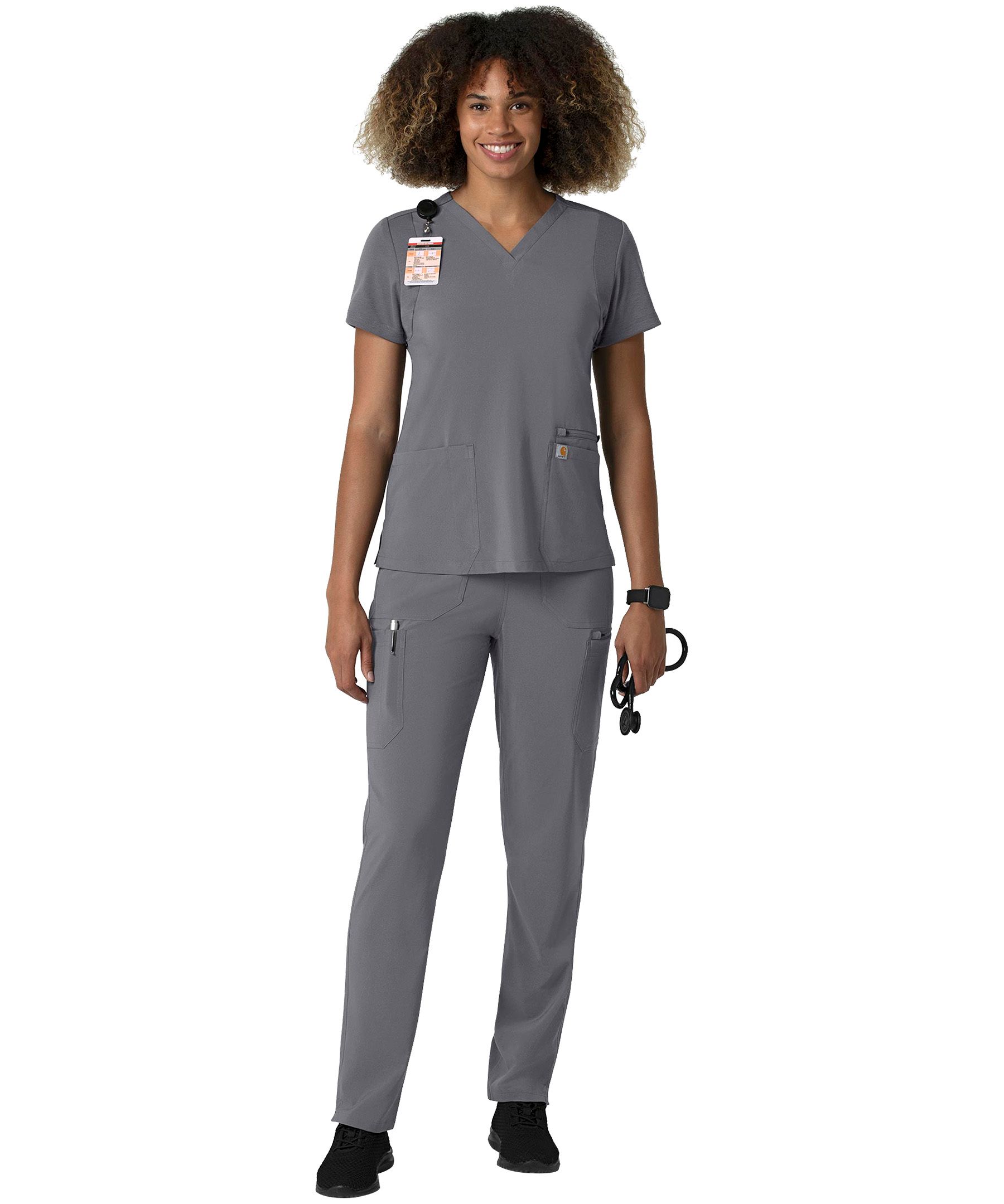 Carhartt Women's Cross Flex Modern Fit Straight Let Scrub Pants