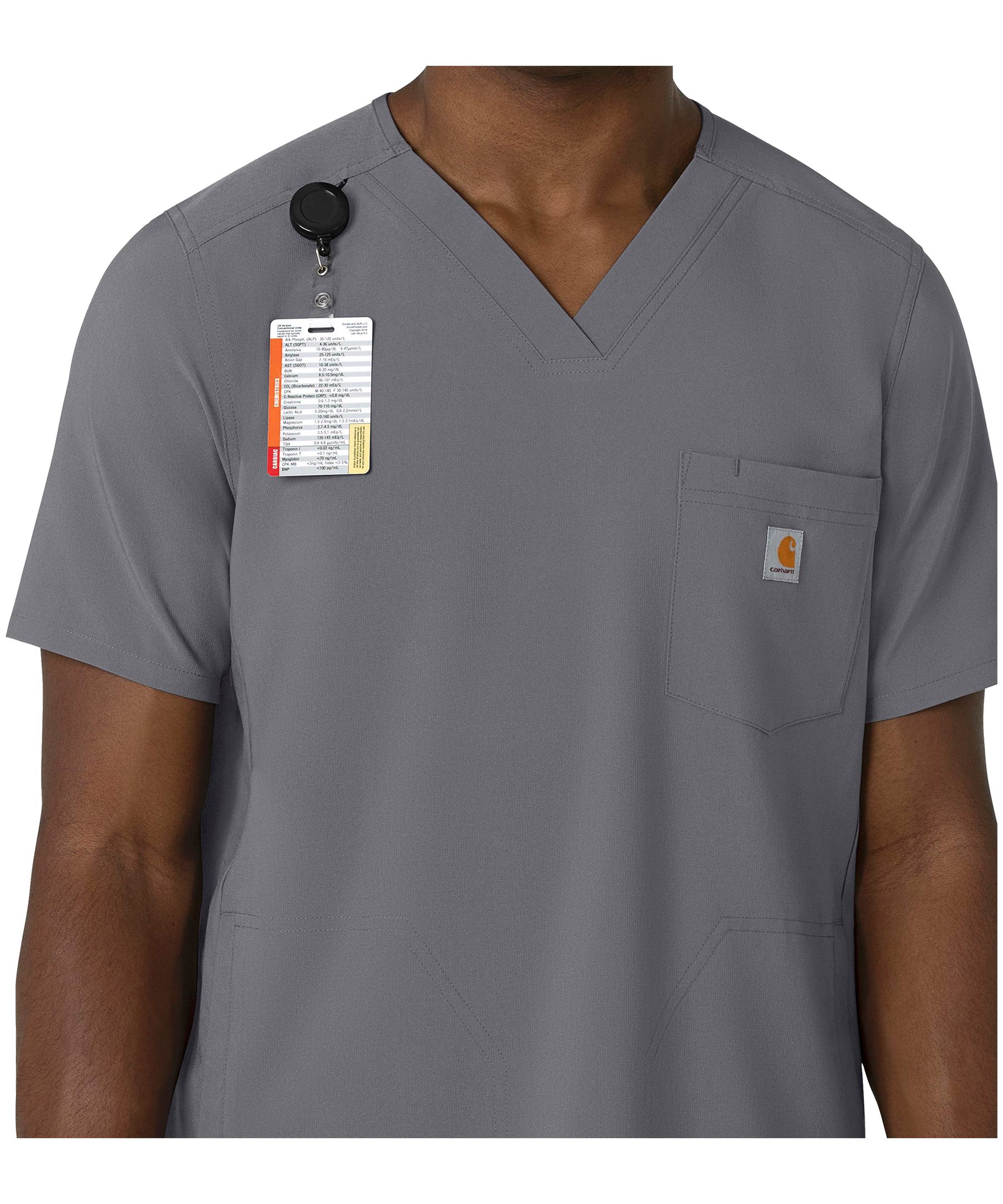Haut d'uniforme médical à encolure en V pour hommes, Cross Flex, Carhartt