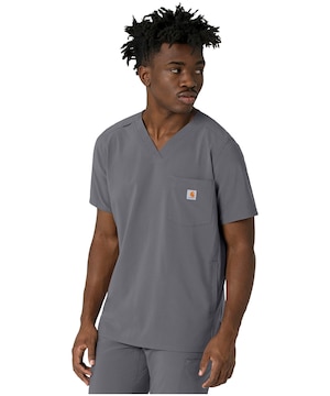 Carhartt Men's Cross Flex V Neck Scrub Top