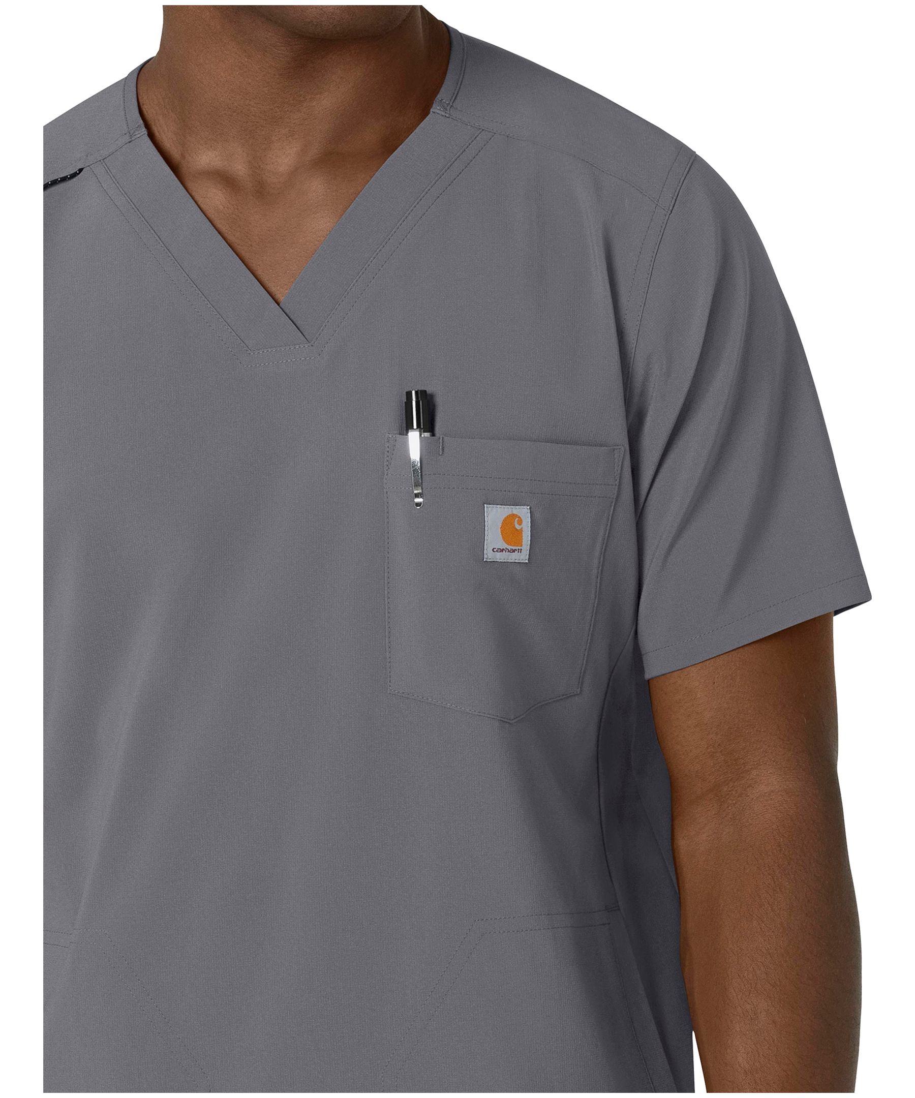 Haut d'uniforme médical à encolure en V pour hommes, Cross Flex, Carhartt