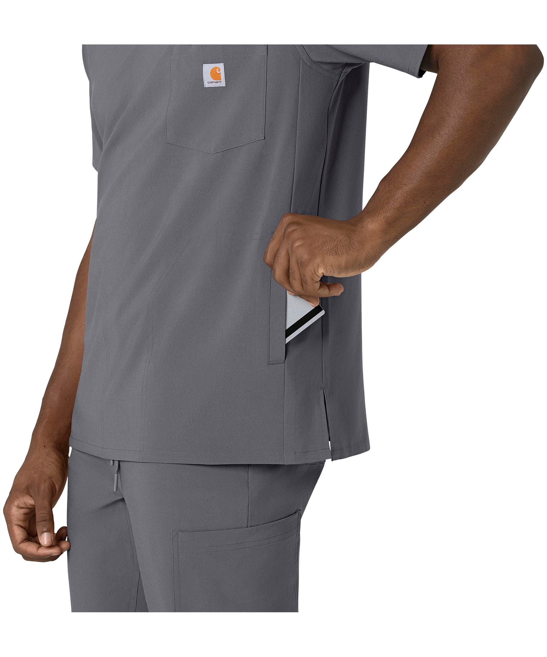 Haut d'uniforme médical à encolure en V pour hommes, Cross Flex, Carhartt