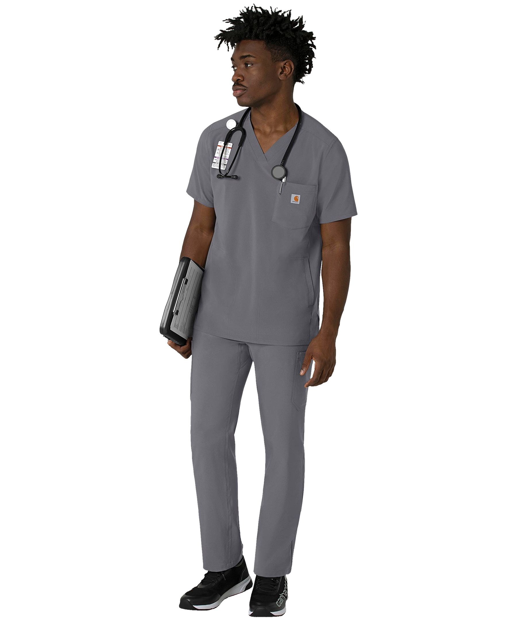 Haut d'uniforme médical à encolure en V pour hommes, Cross Flex, Carhartt