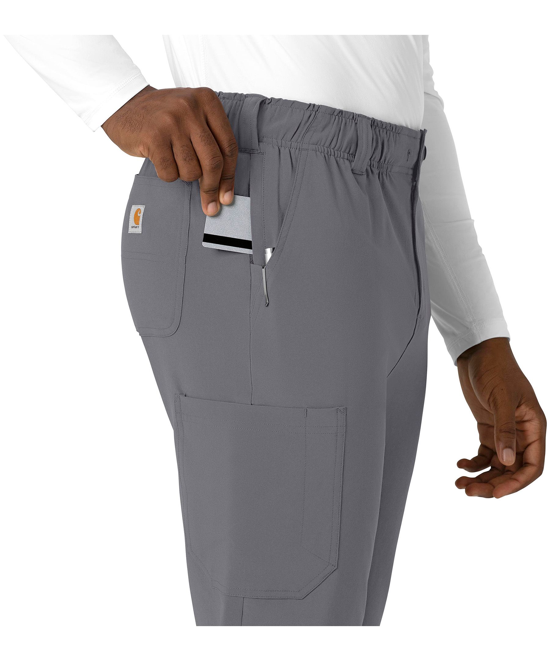 Carhartt Men's Cross Flex Modern Fit Straight Let Scrub Pants Mark's
