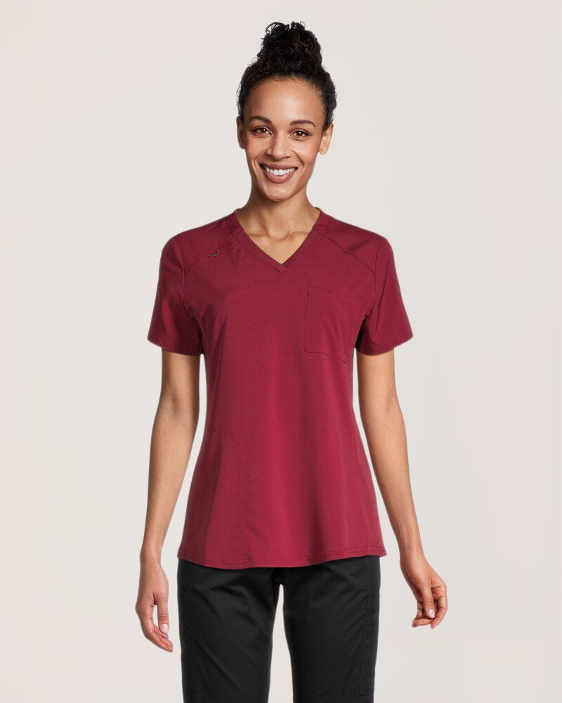 Scrubletics Women's V Neck Scrub Top