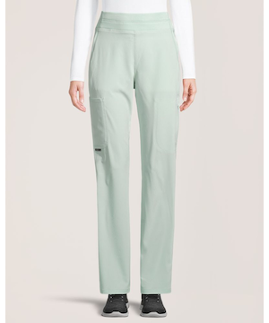 Pantalon d'uniforme médical à la taille de style yoga pour femmes, Scrubletics