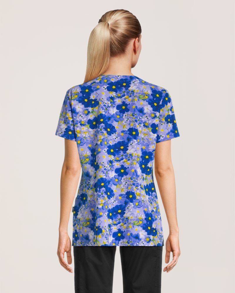 Health PRO Women's V Neck Scrub Top