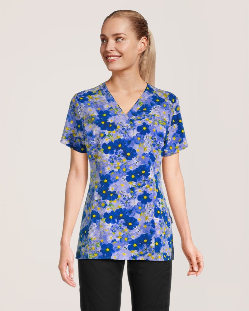 Femmes Health Equipeur Uniforme Medical Haut D'uniforme Médical