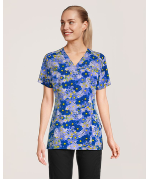 Health PRO Women's V Neck Scrub Top