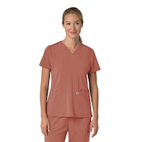 Haut d'uniforme médical de coupe moderne pour femmes, Cross Flex, Carhartt Front_Flat