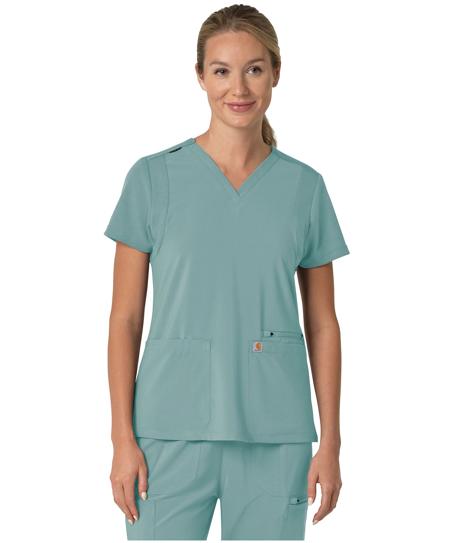 Carhartt Women's Cross Flex Modern Fit Scrub Top