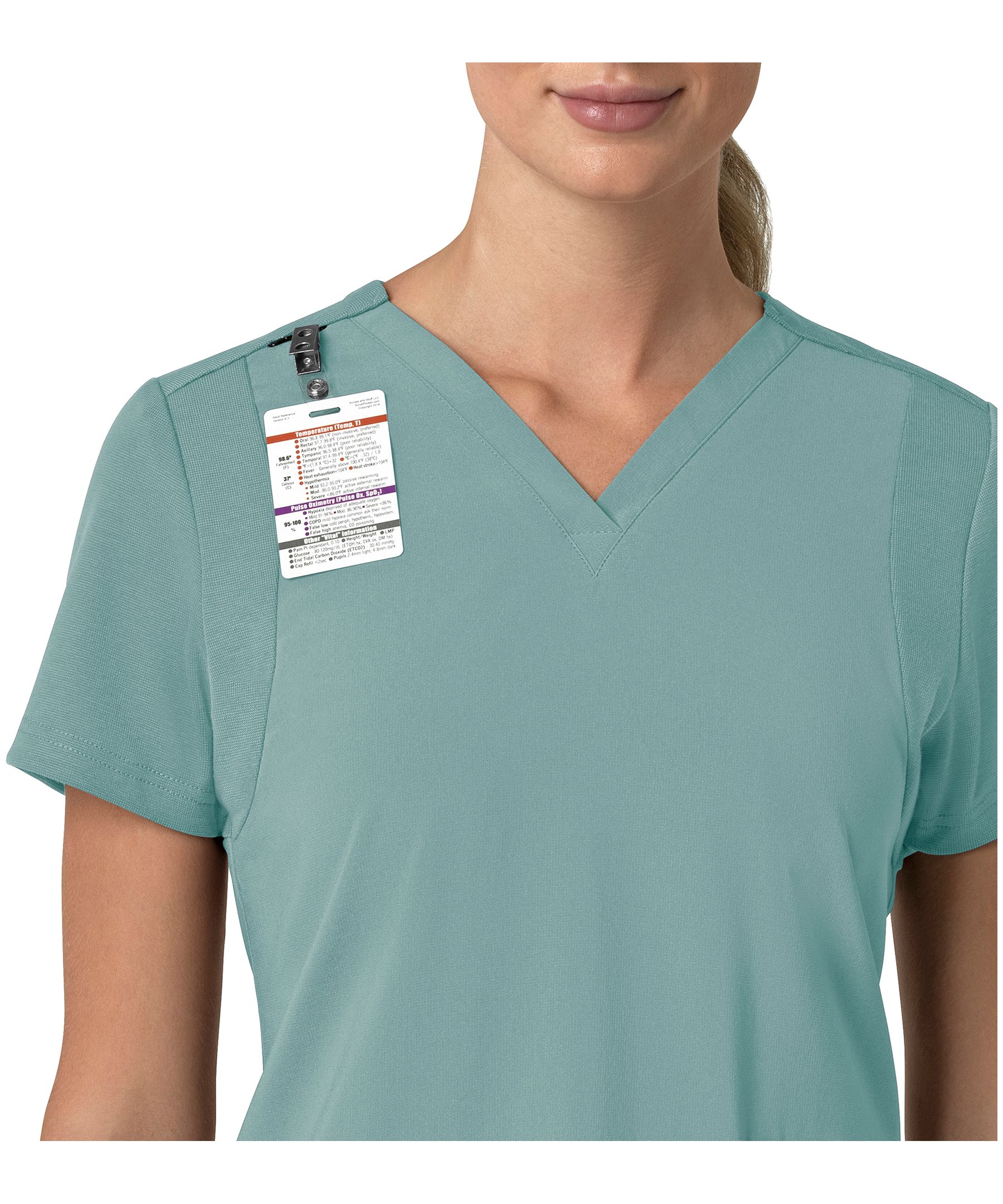 Carhartt Women's Cross Flex Modern Fit Scrub Top
