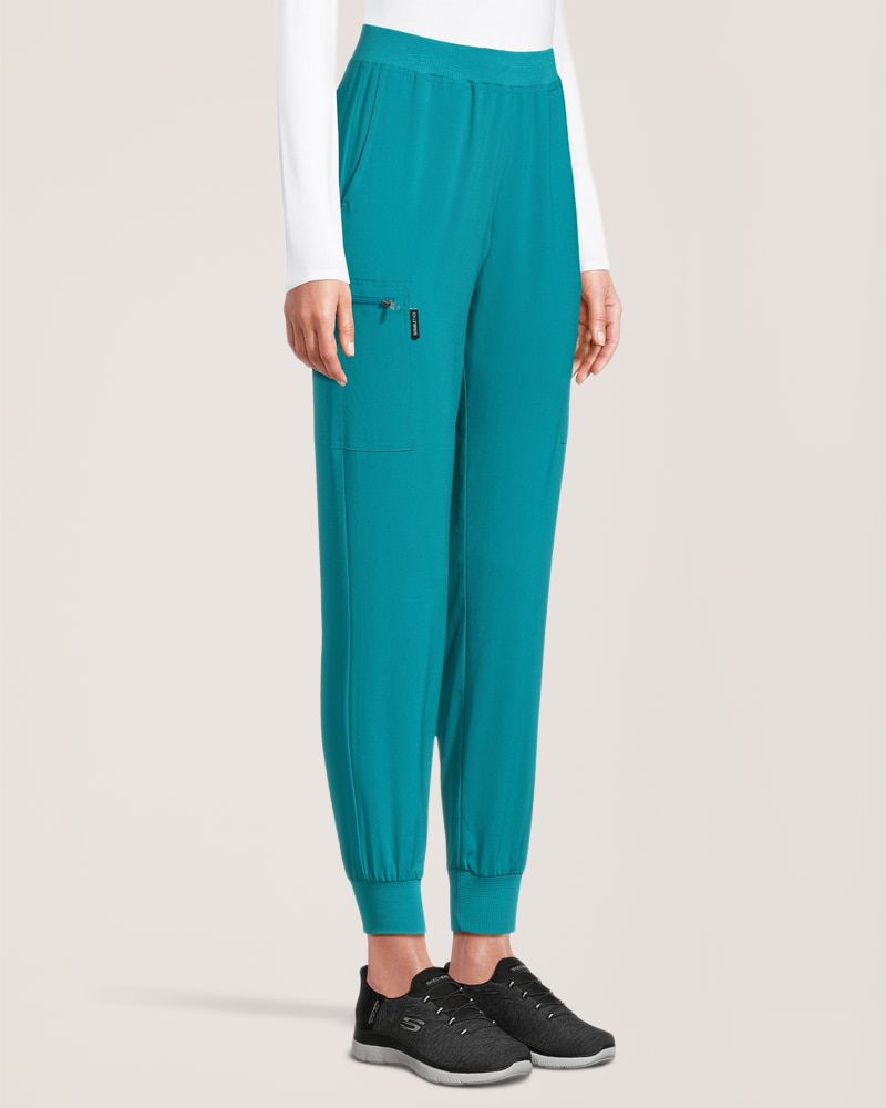 Scrubletics Women's 4-Way Stretch Jogger Scrub Pants