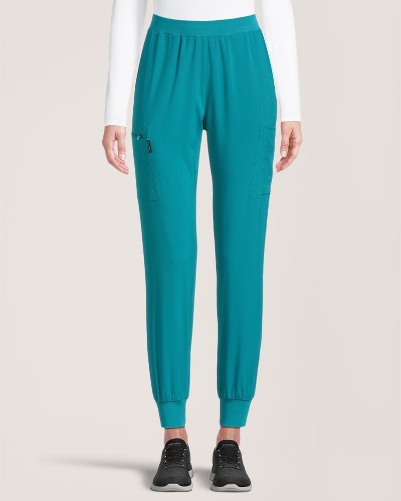Scrubletics Women's 4-Way Stretch Jogger Scrub Pants