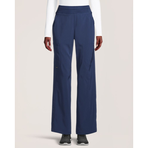 Scrubletics Women's Yoga Waist Cargo Scrub Pants