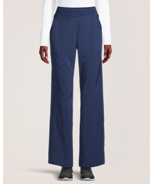 Pantalon d'uniforme médical cargo à taille yoga pour femmes, Scrubletics