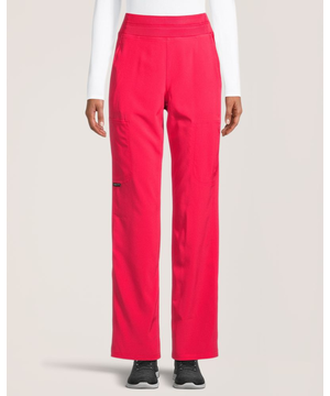 Pantalon d'uniforme médical cargo à taille yoga pour femmes, Scrubletics