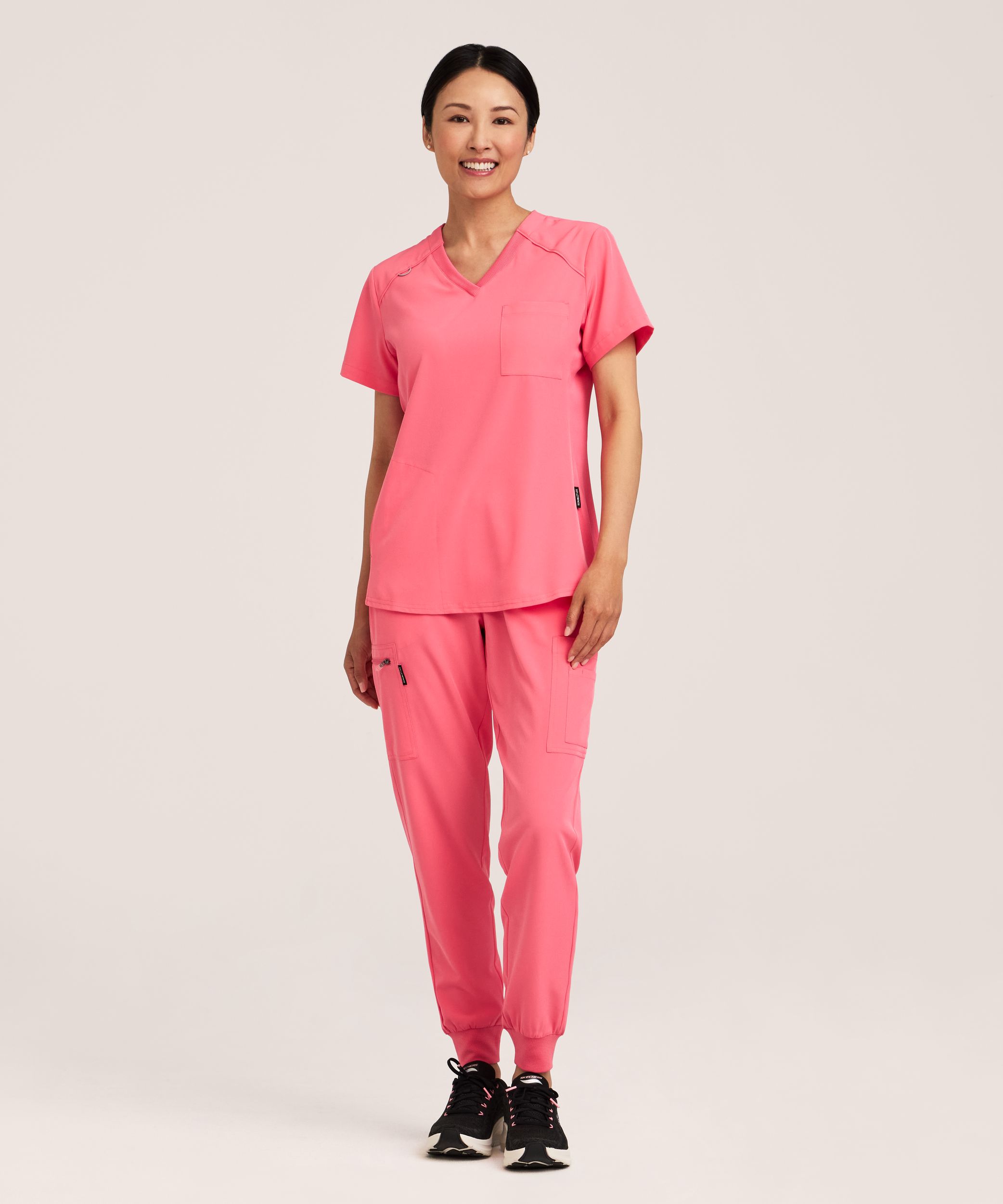 Scrubletics Women's V-Neck Scrub Top