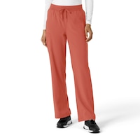 Pantalon d’uniforme médical semi-évasé de coupe moderne pour femmes, Cross Flex, Carhartt Front_Flat