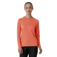 Carhartt Women's Force Performance Long Sleeve T-Shirt Front_Flat