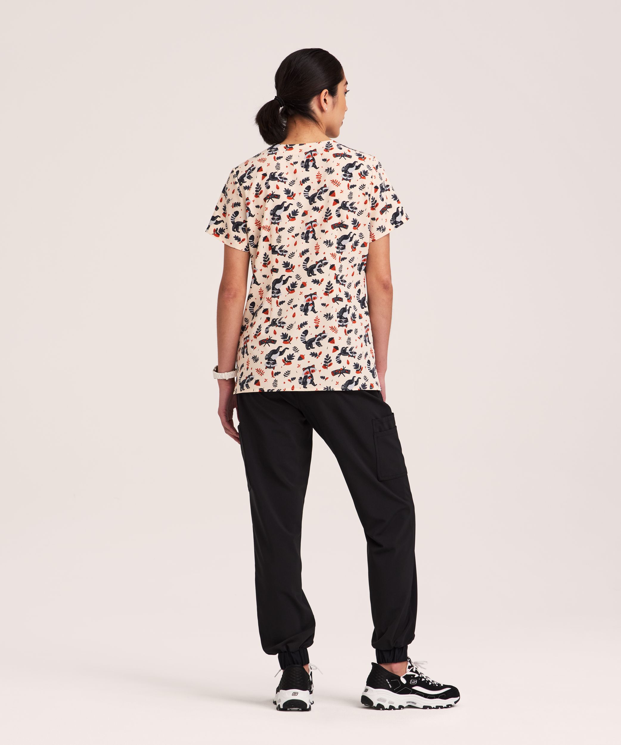 Haut d’uniforme médical à encolure en V pour femmes, Health Pro