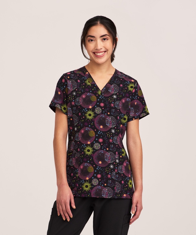 Health Pro Women's V-Neck Scrub Top