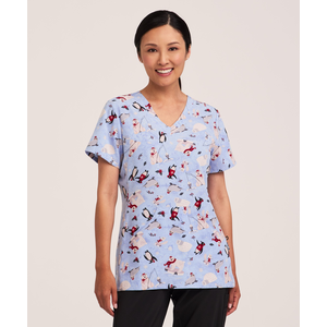Health Pro Women's V-Neck Scrub Top