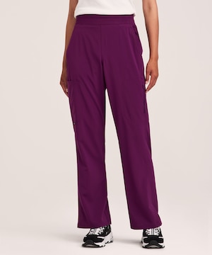 Pantalon d'uniforme médical cargo à taille yoga pour femmes, Scrubletics