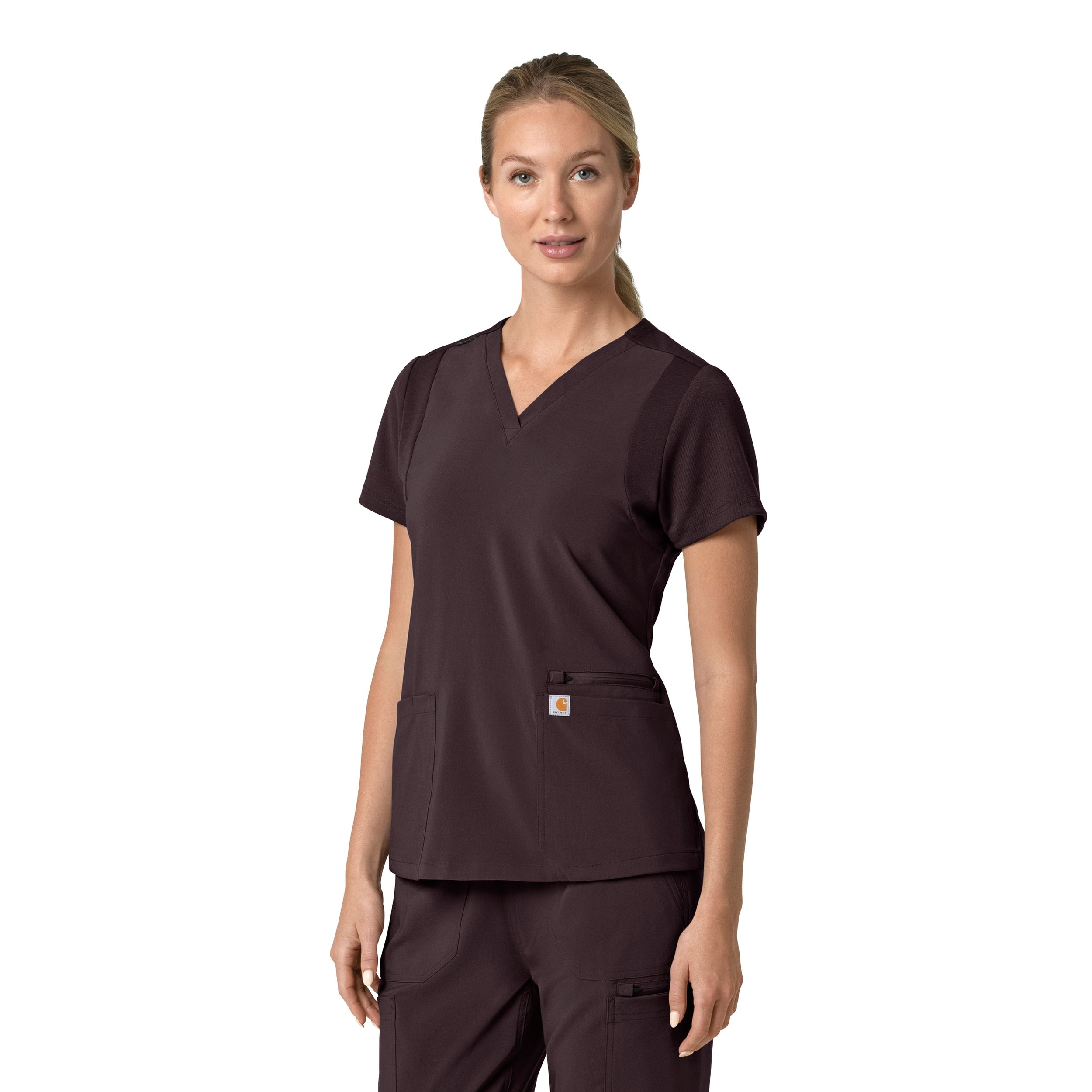 Carhartt Women's Cross Flex Modern Fit Scrub Top