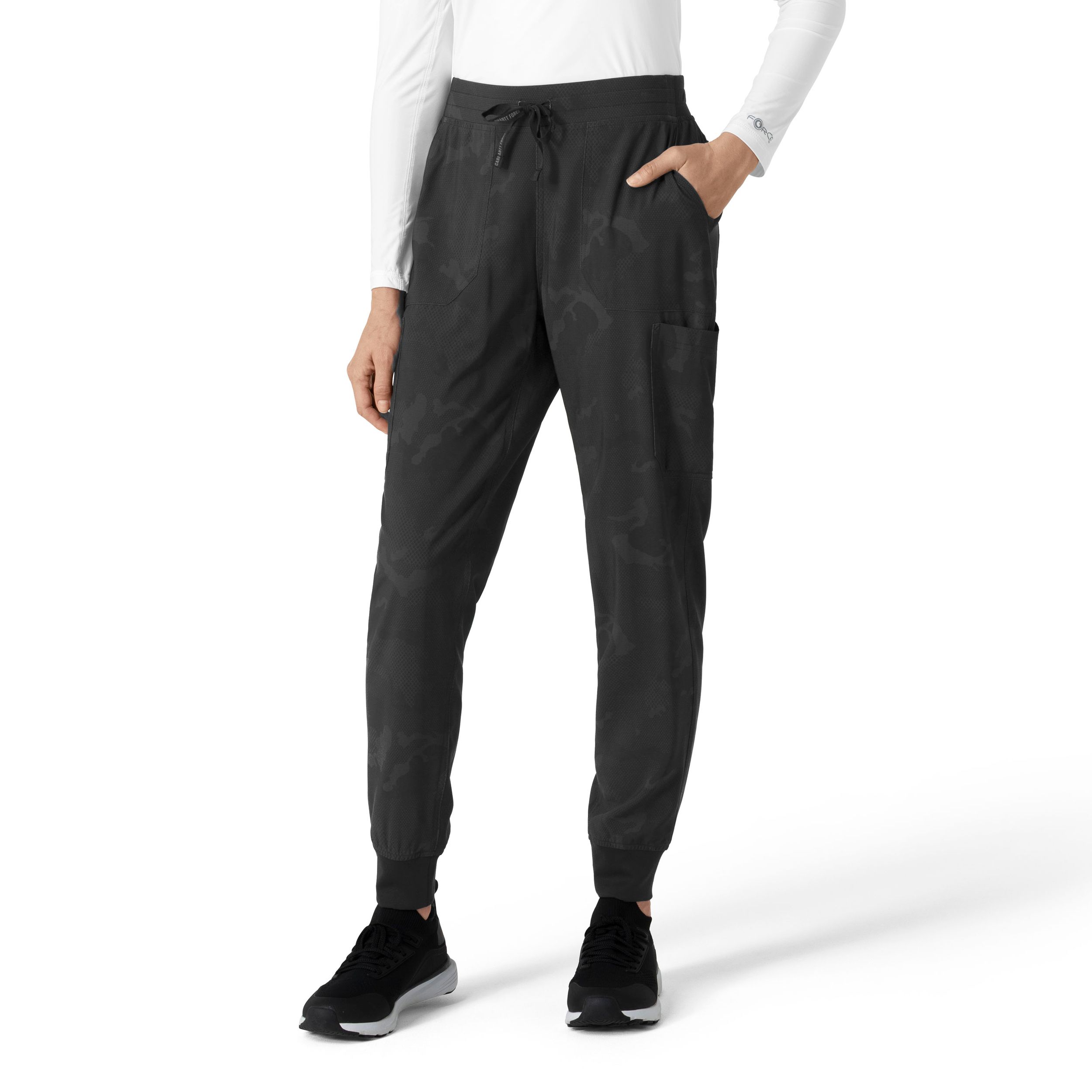 Carhartt Women's Printed Cargo Jogger Scrub Pants