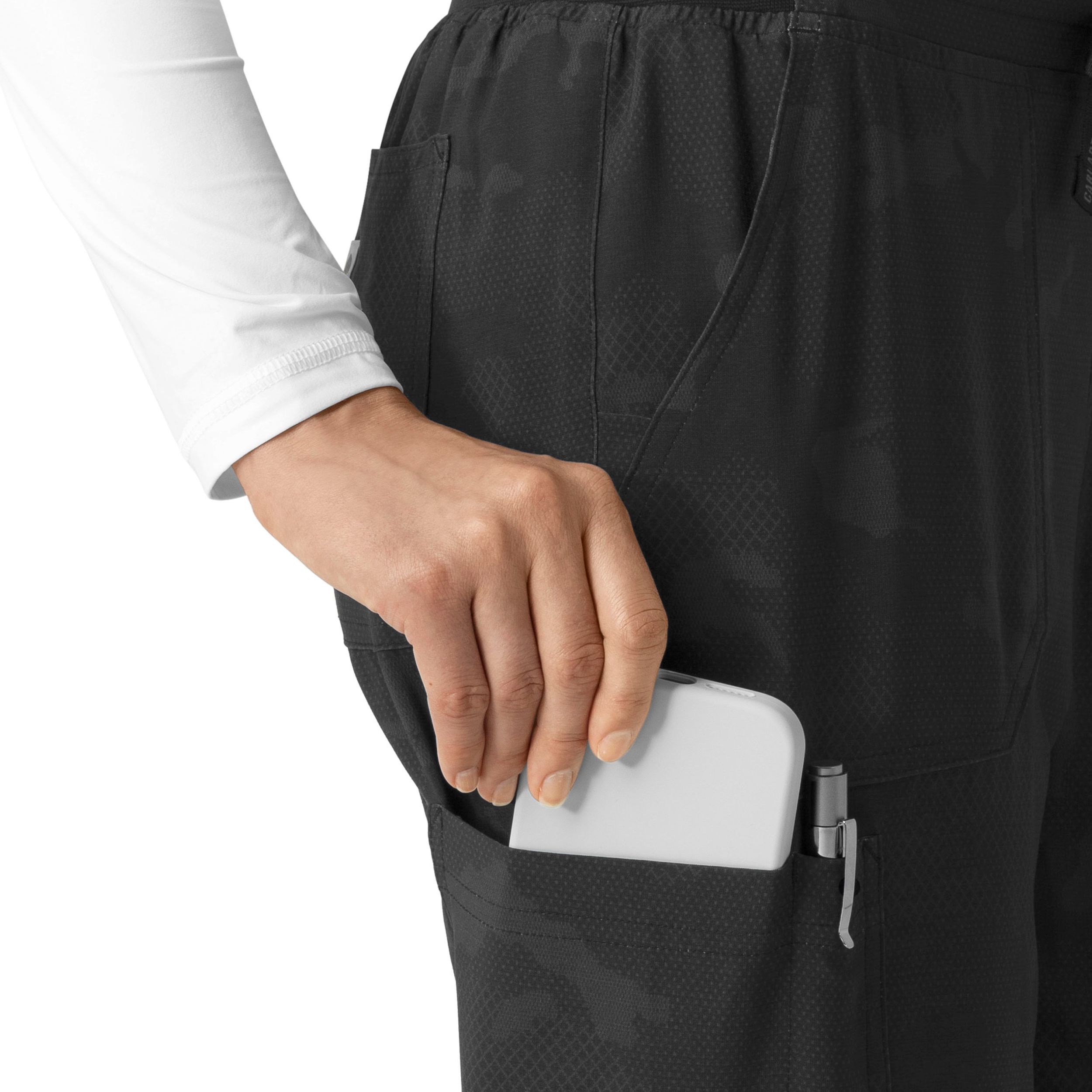 Carhartt Women's Printed Cargo Jogger Scrub Pants