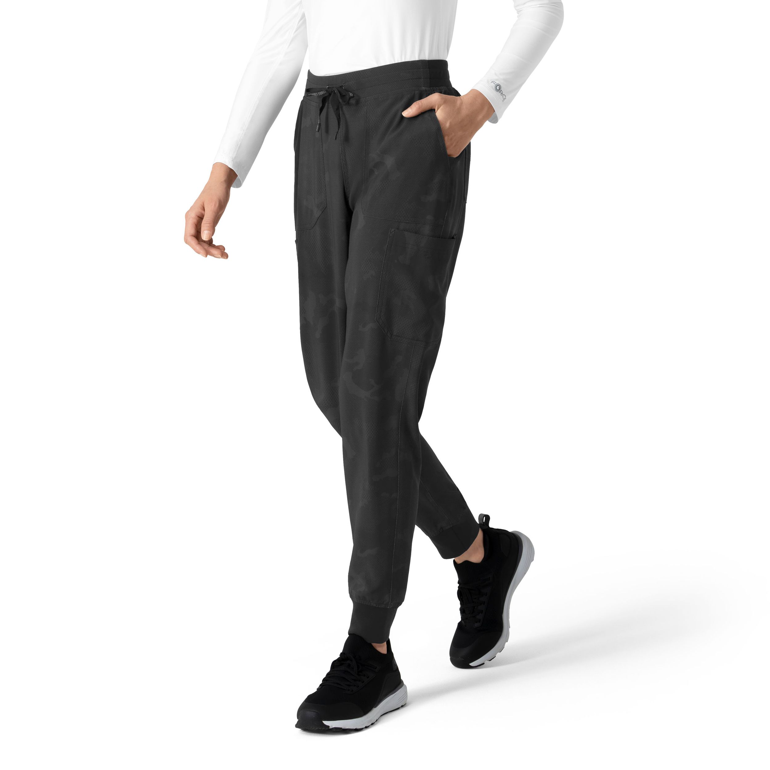 Carhartt Women's Printed Cargo Jogger Scrub Pants