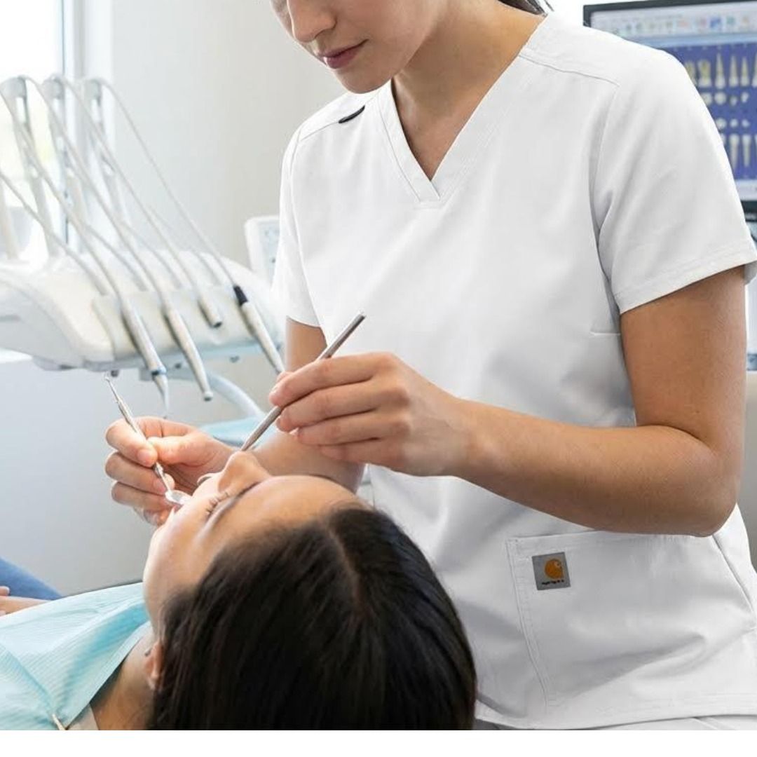 Carhartt Women's V-Neck Scrub Top