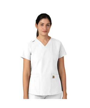 Haut d'uniforme médical à encolure en V pour femmes, Carhartt