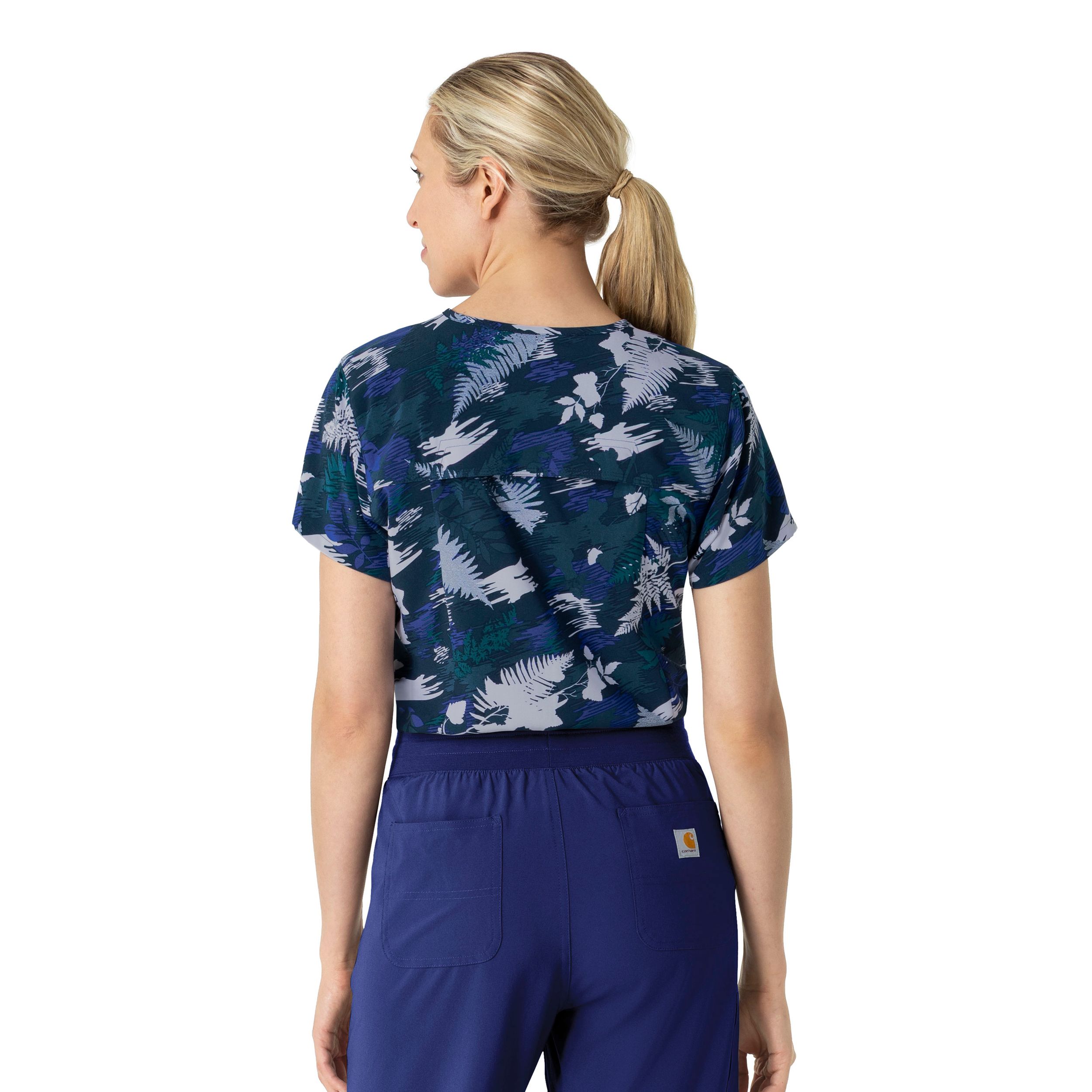 Haut d'uniforme médical imprimé pour femmes, Cross Flex, Carhartt