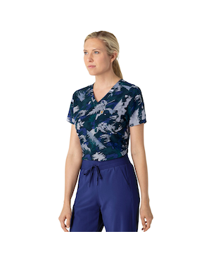 Haut d'uniforme médical imprimé pour femmes, Cross Flex, Carhartt