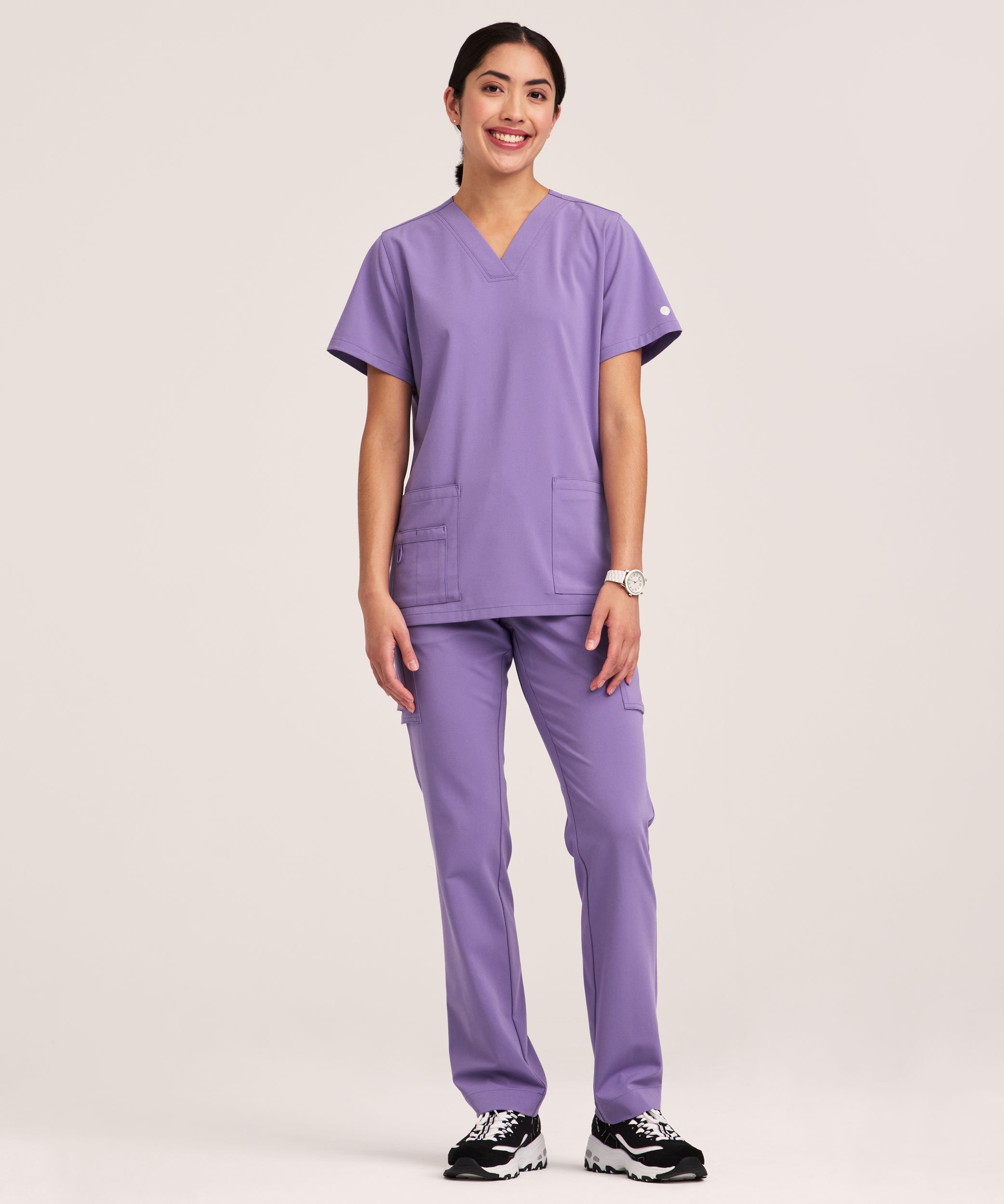 Health Pro Women's V-Neck Scrub Top