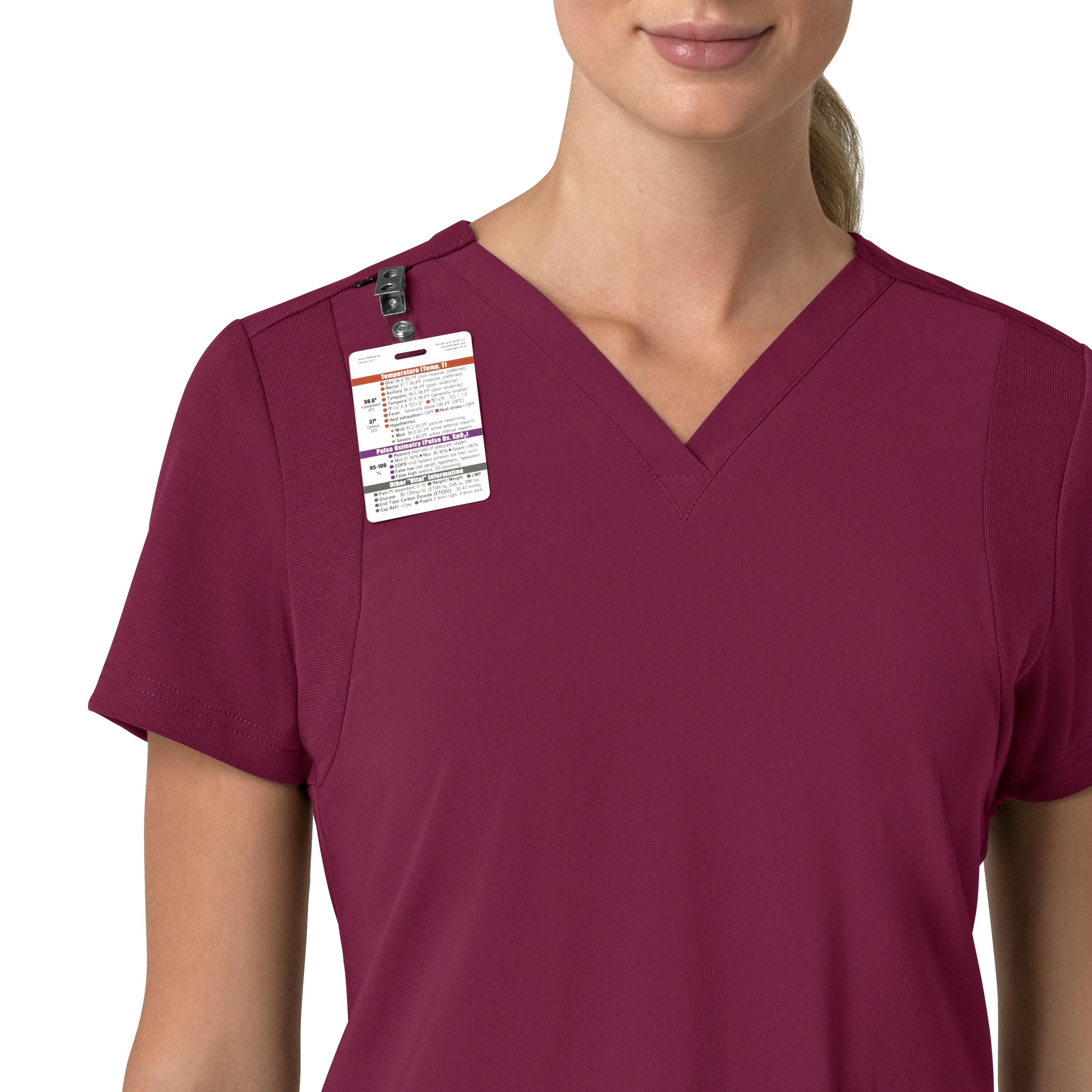 Carhartt Women's Cross Flex Modern Fit Scrub Top