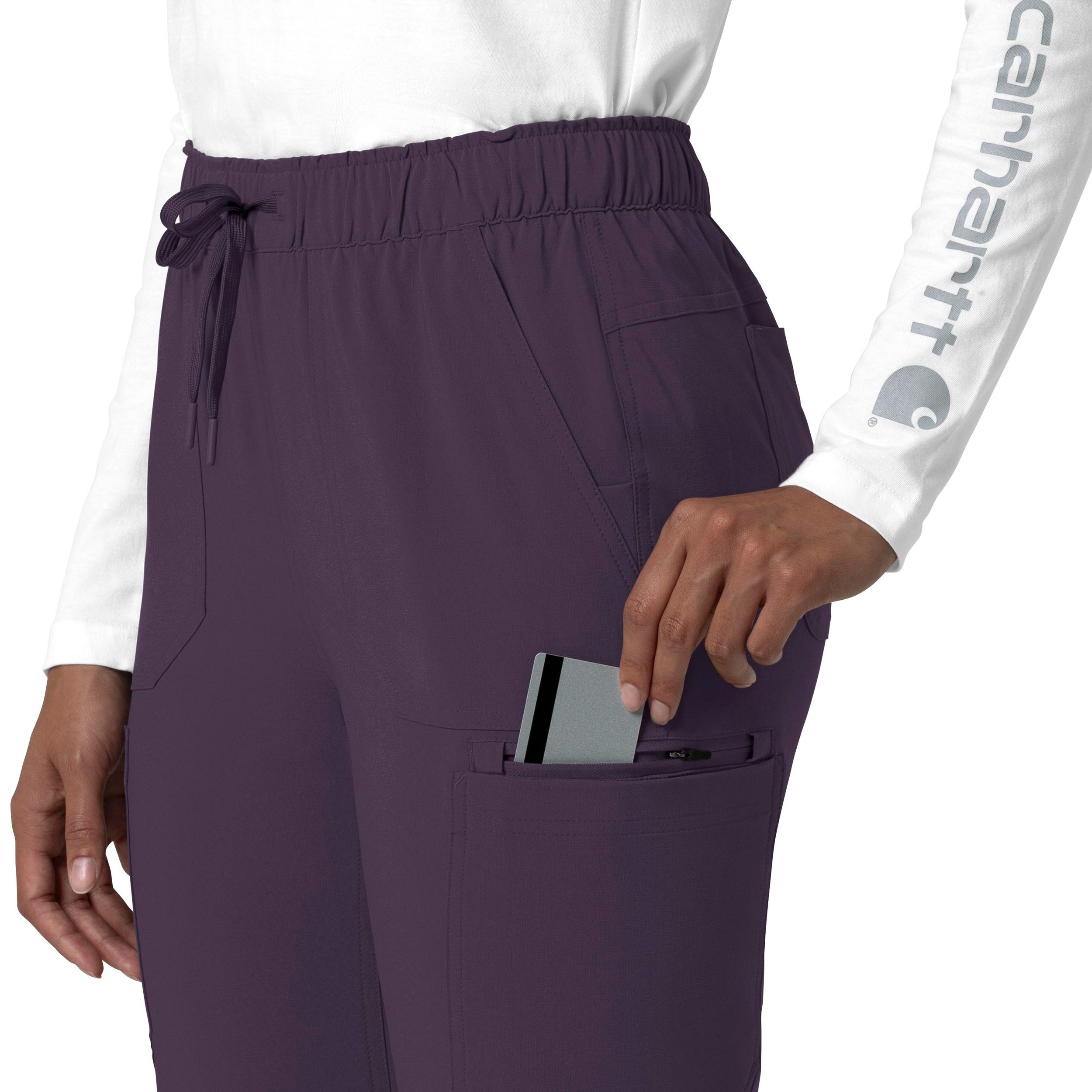 Pantalon d’uniforme médical cargo à jambe droite pour femmes, Cross Flex, Carhartt