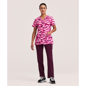 Health Pro Women's V-Neck Scrub Top