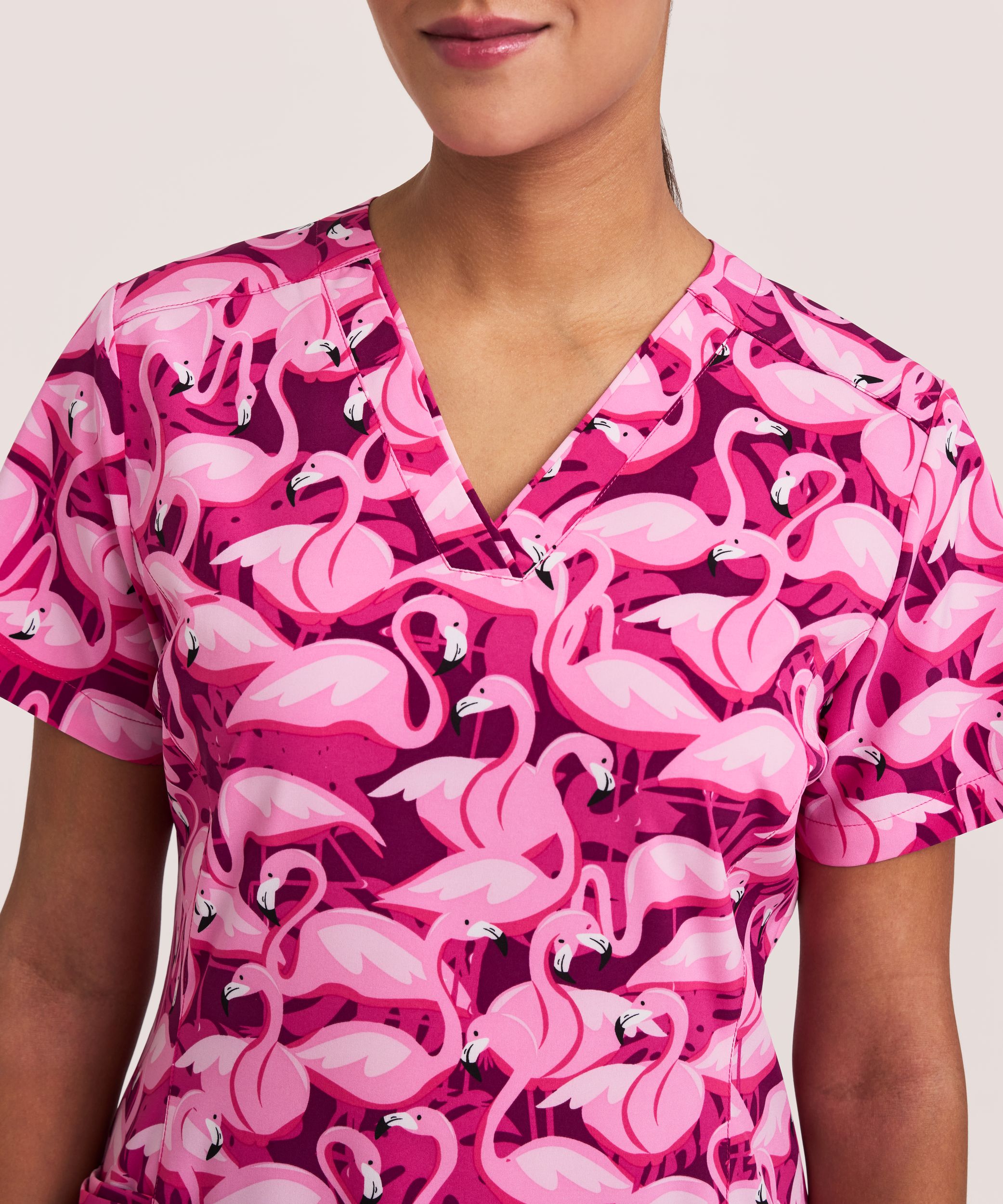 Health Pro Women's V-Neck Scrub Top