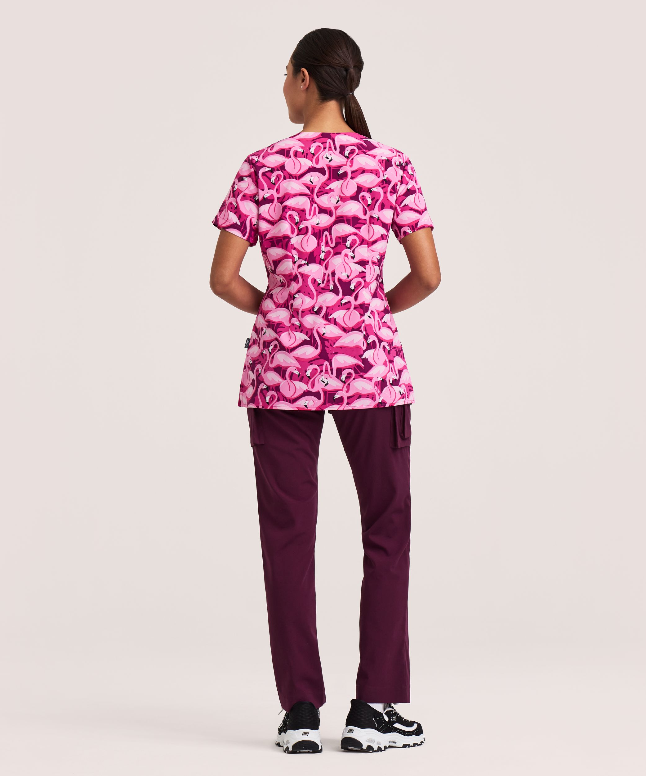 Health Pro Women's V-Neck Scrub Top