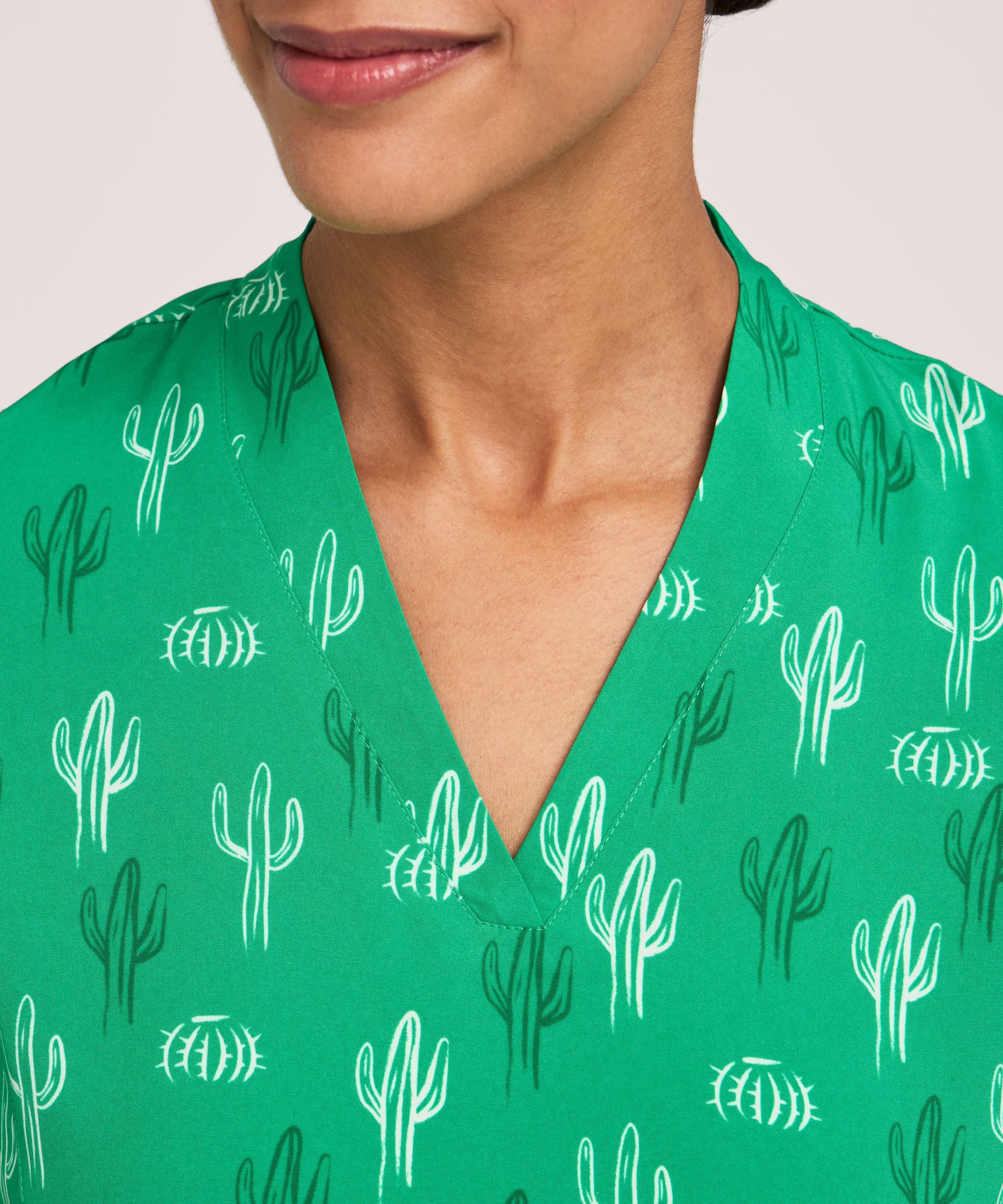 Health Pro Women's V-Neck Scrub Top