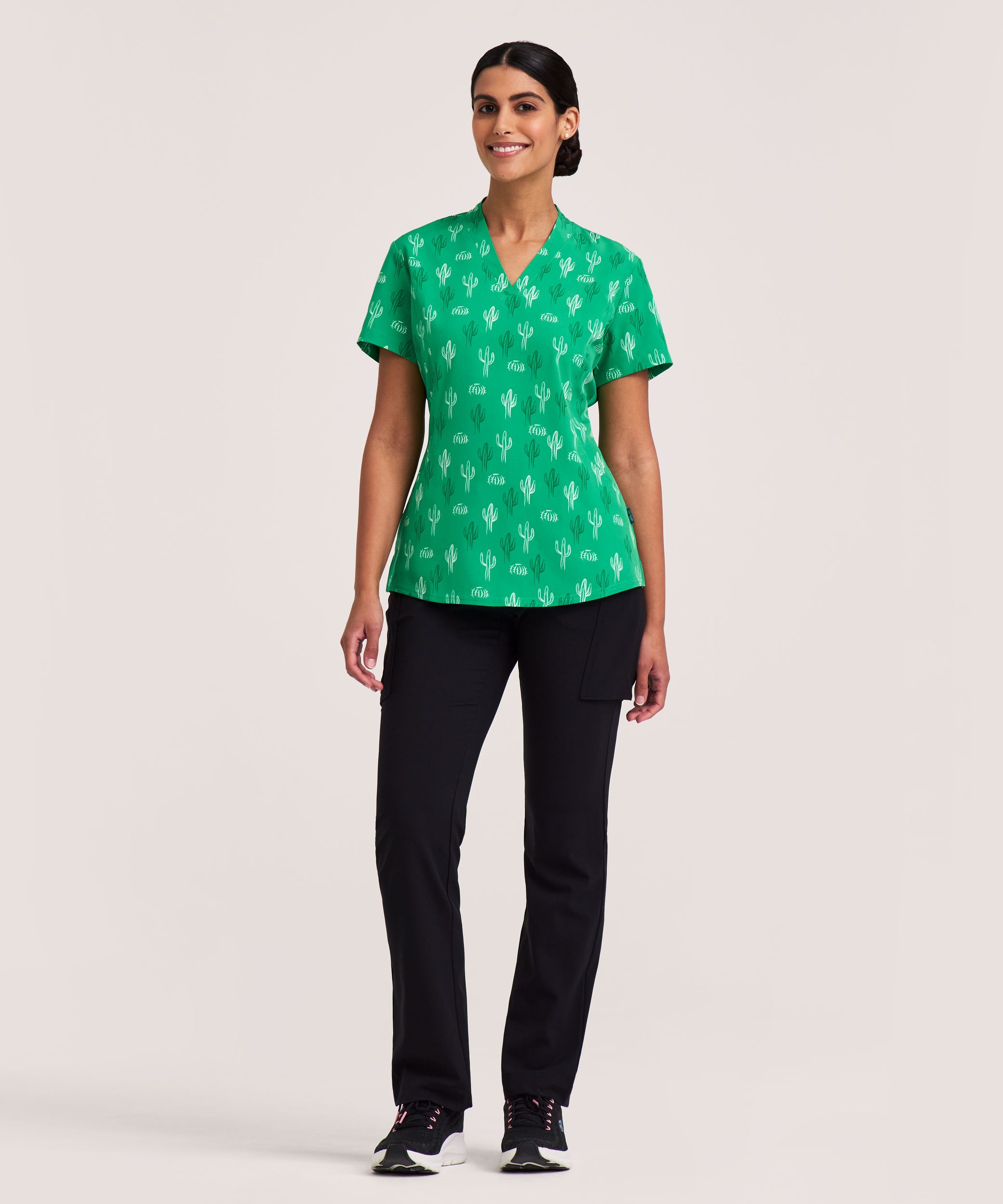 Health Pro Women's V-Neck Scrub Top